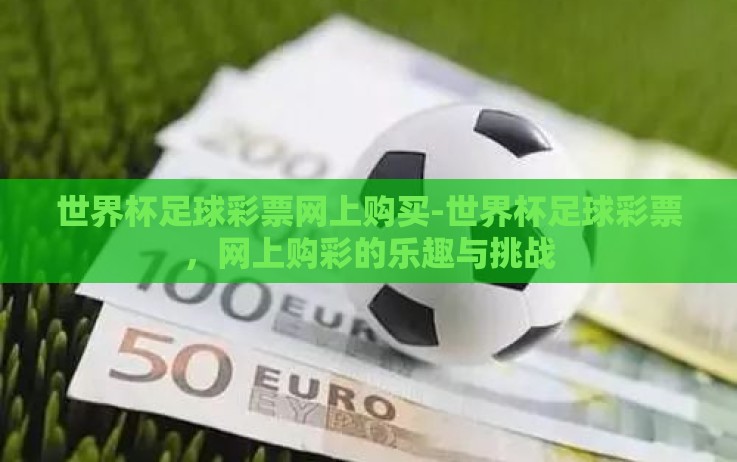 世界杯足球彩票网上购买-世界杯足球彩票，网上购彩的乐趣与挑战