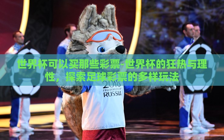 世界杯可以买那些彩票-世界杯的狂热与理性,探索足球彩票的多样玩法 世界杯可以买那些彩票-世界杯的狂热与理性,探索足球彩票的多样玩法