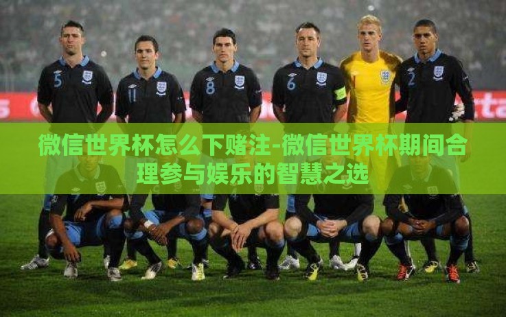 微信世界杯怎么下赌注-微信世界杯期间合理参与娱乐的智慧之选 微信世界杯怎么下赌注-微信世界杯期间合理参与娱乐的智慧之选