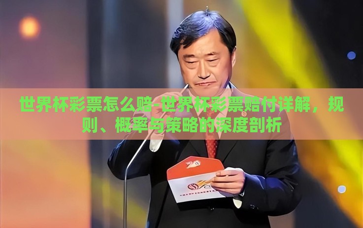 世界杯彩票怎么赔-世界杯彩票赔付详解,规则、概率与策略的深度剖析 世界杯彩票怎么赔-世界杯彩票赔付详解,规则、概率与策略的深度剖析