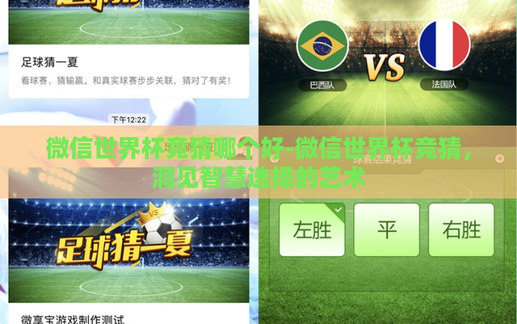 微信世界杯竞猜哪个好-微信世界杯竞猜,洞见智慧选择的艺术 微信世界杯竞猜哪个好-微信世界杯竞猜,洞见智慧选择的艺术