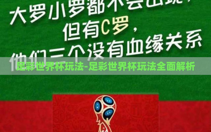 足彩世界杯玩法-足彩世界杯玩法全面解析