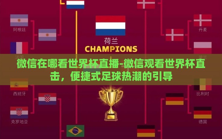 微信在哪看世界杯直播-微信观看世界杯直击,便捷式足球热潮的引导 微信在哪看世界杯直播-微信观看世界杯直击,便捷式足球热潮的引导