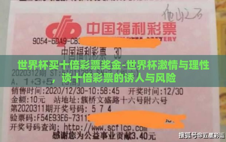 世界杯买十倍彩票奖金-世界杯激情与理性,谈十倍彩票的诱人与风险 世界杯买十倍彩票奖金-世界杯激情与理性,谈十倍彩票的诱人与风险